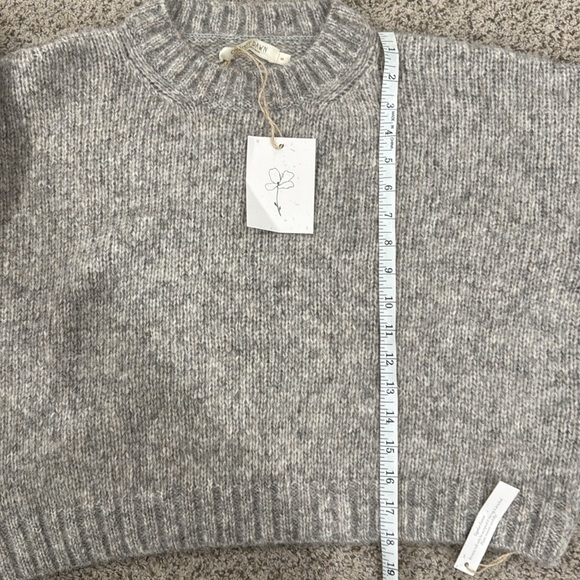 NWT Christy Dawn The Jane Sweater Dove XS - Picture 8 of 9